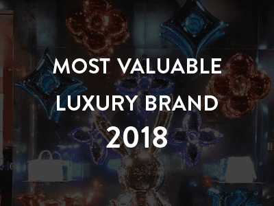 Louis Vuitton reigns as the world's most valuable luxury brand for the 18th  year